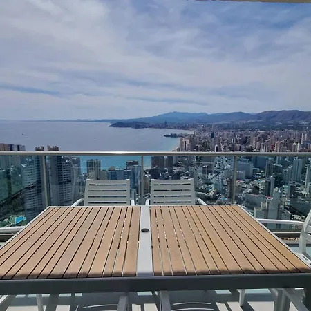 Appartamento Skyline 37 Terraza Con Vista Al Mar Benidorm