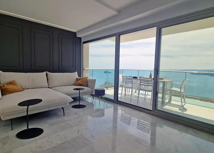 Skyline 37 Terraza Con Vista Al Mar Appartamento